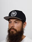 Бейсболка MITCHELL NESS арт. HHSS6829-MNNYYPPPBLCK (черный)